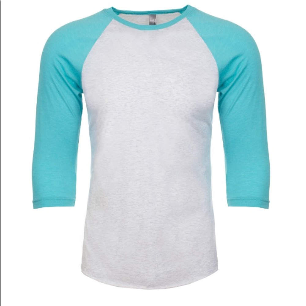 Next Level Raglan sleeve tee